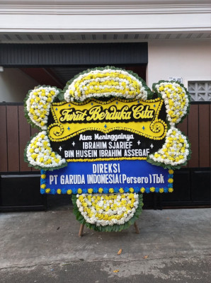 Papan Bunga Duka di Sirets