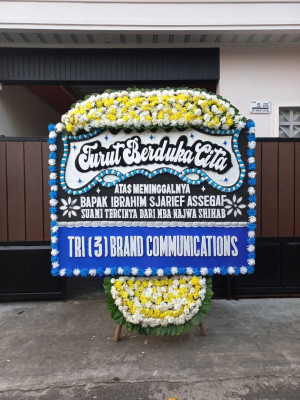 Papan Bunga Duka di Sirets